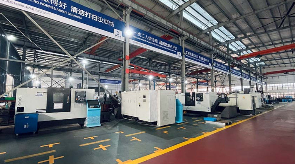 Shanghai Jianggong Valve Manufacturing Co., Ltd. خط تولید تولید کننده