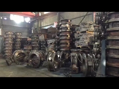 دریچه پروانه ای از فولاد ریخته شده WCB Triple Offset برای استفاده از آب، بخار و روغن