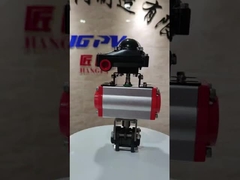 دریچه گلوله ای 3PC با رشته WCB NPT BSP