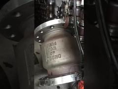 نوع عمودی DRVZ دریچه چک خم شده فولاد ریخته فولاد ضد زنگ